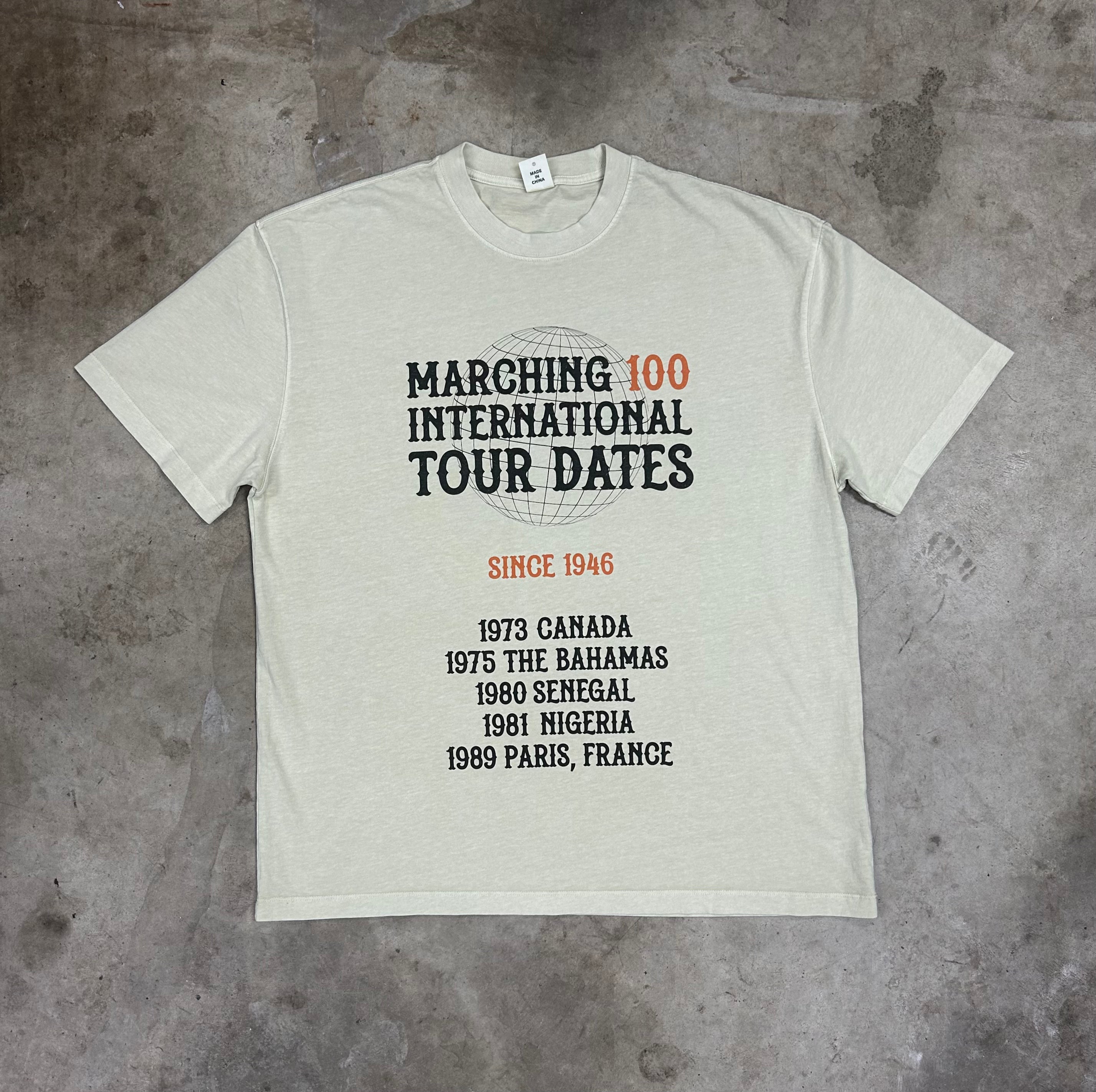 The 100s WORLD TOUR Oversized Heavyweight Tee