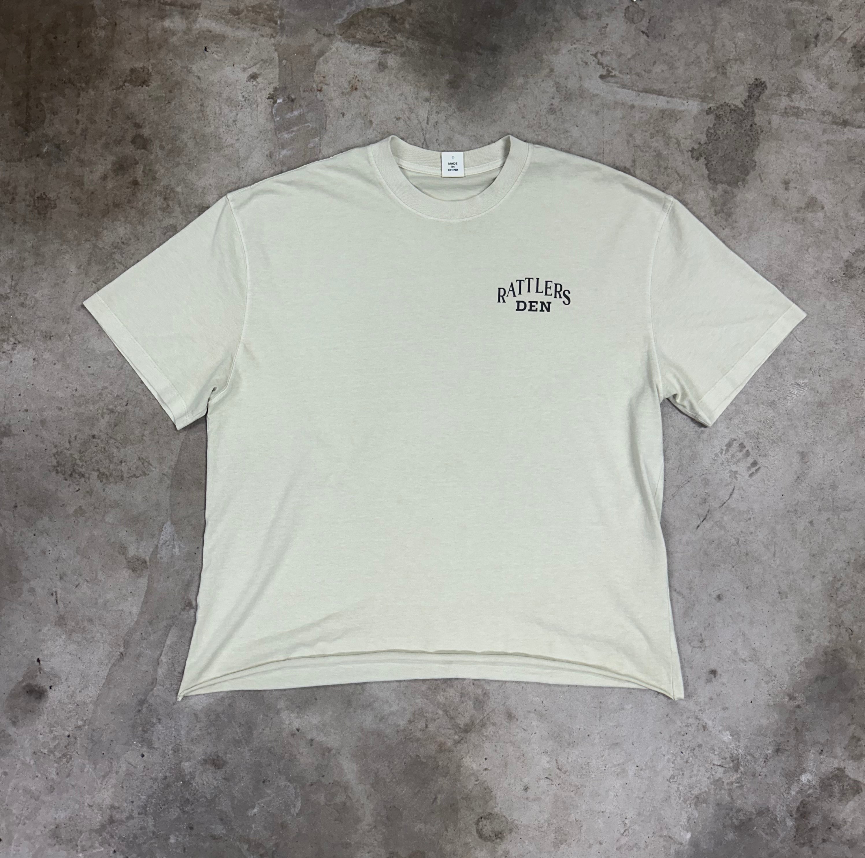 Rattlers Den Cropped Oversized Heavyweight Tee